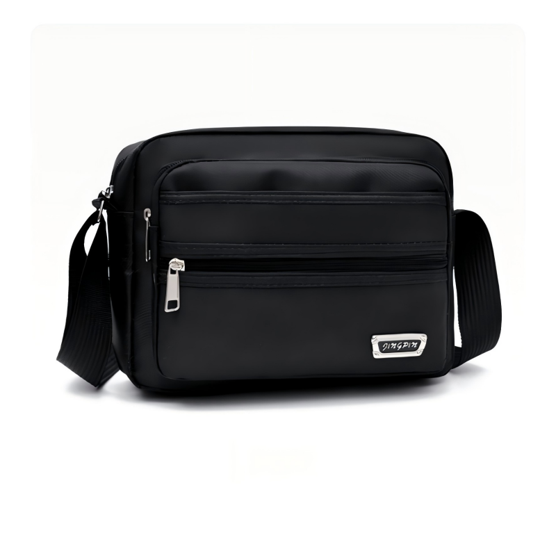 Structured Handbag Work - Su Geçirmez Erkek Omuz Çantası Çok