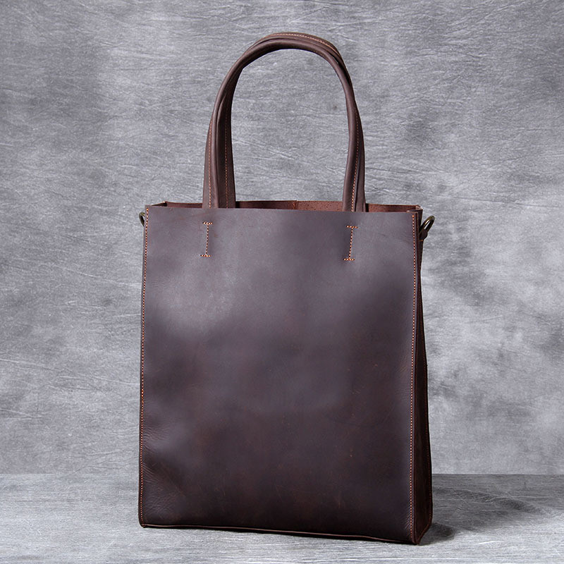 Vintage hakiki deri erkek el ç - Structured Handbag Work incelemesi ve fiyatı