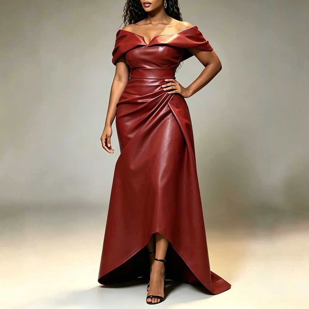 Kadın Suni Deri Omuzları Açık  - Women'S Formal Wear Wedding incelemesi ve fiyatı
