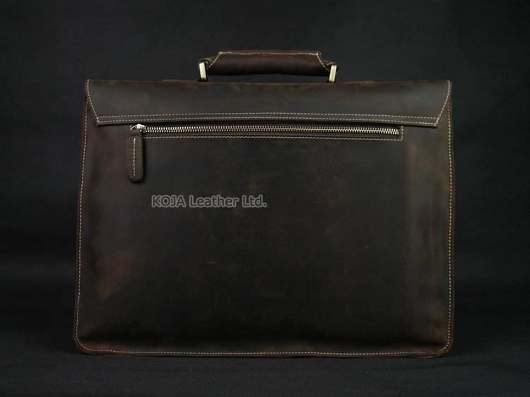 Vintage çılgın at hakiki deri  - Structured Handbag Work incelemesi ve fiyatı