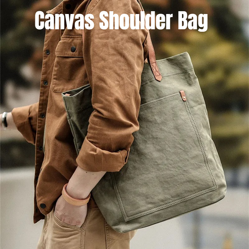 Erkekler için Kanvas Deri Çant - Structured Handbag Work incelemesi ve fiyatı