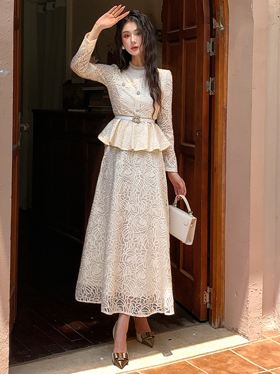 Resmi Lüks Abiye Dantel İki Pa - Formal Dress Female incelemesi ve fiyatı