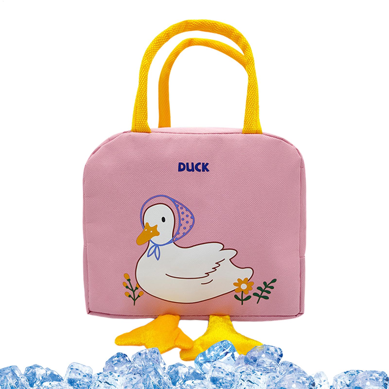 Sevimli Ördek Tasarımlı Öğle Y - Structured Handbag Work incelemesi ve fiyatı