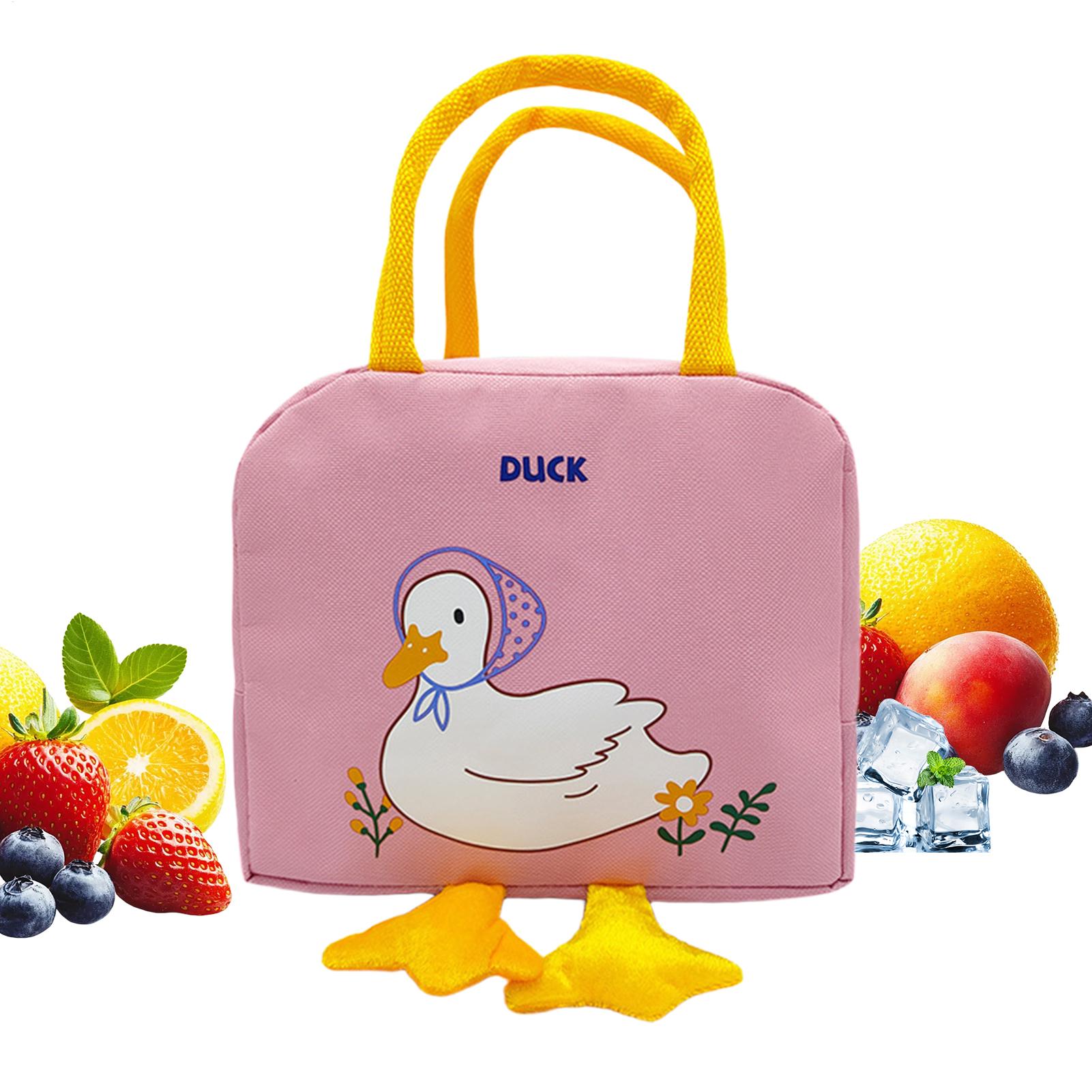 Sevimli Ördek Tasarımlı Öğle Y - Structured Handbag Work incelemesi ve fiyatı