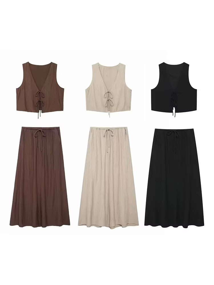 2024 Yaz Kadın Etek Takımı Kol - Pencil Skirt Midi incelemesi ve fiyatı