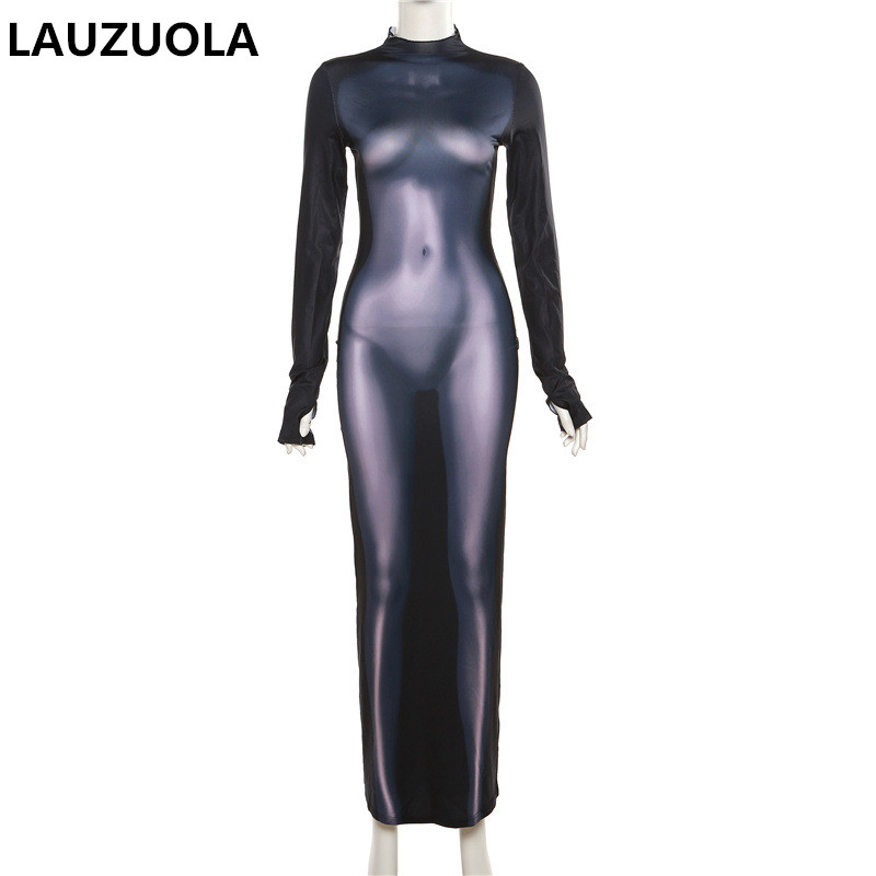 Seksi 3D Vücut Şekli Baskılı E - Formal Wear Gowns For Women incelemesi ve fiyatı